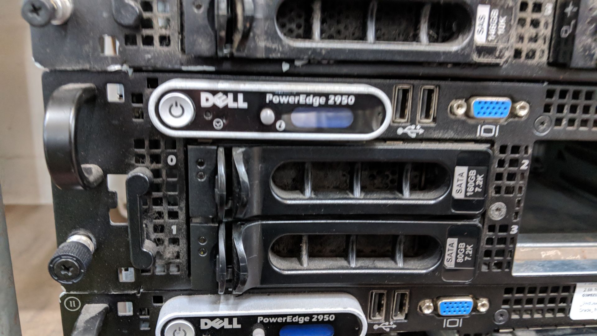 Dell PowerEdge 2950 rack mountable server with twin 2.66GHz Xeon processors, 16Gb RAM, PERC 5i - Image 2 of 6