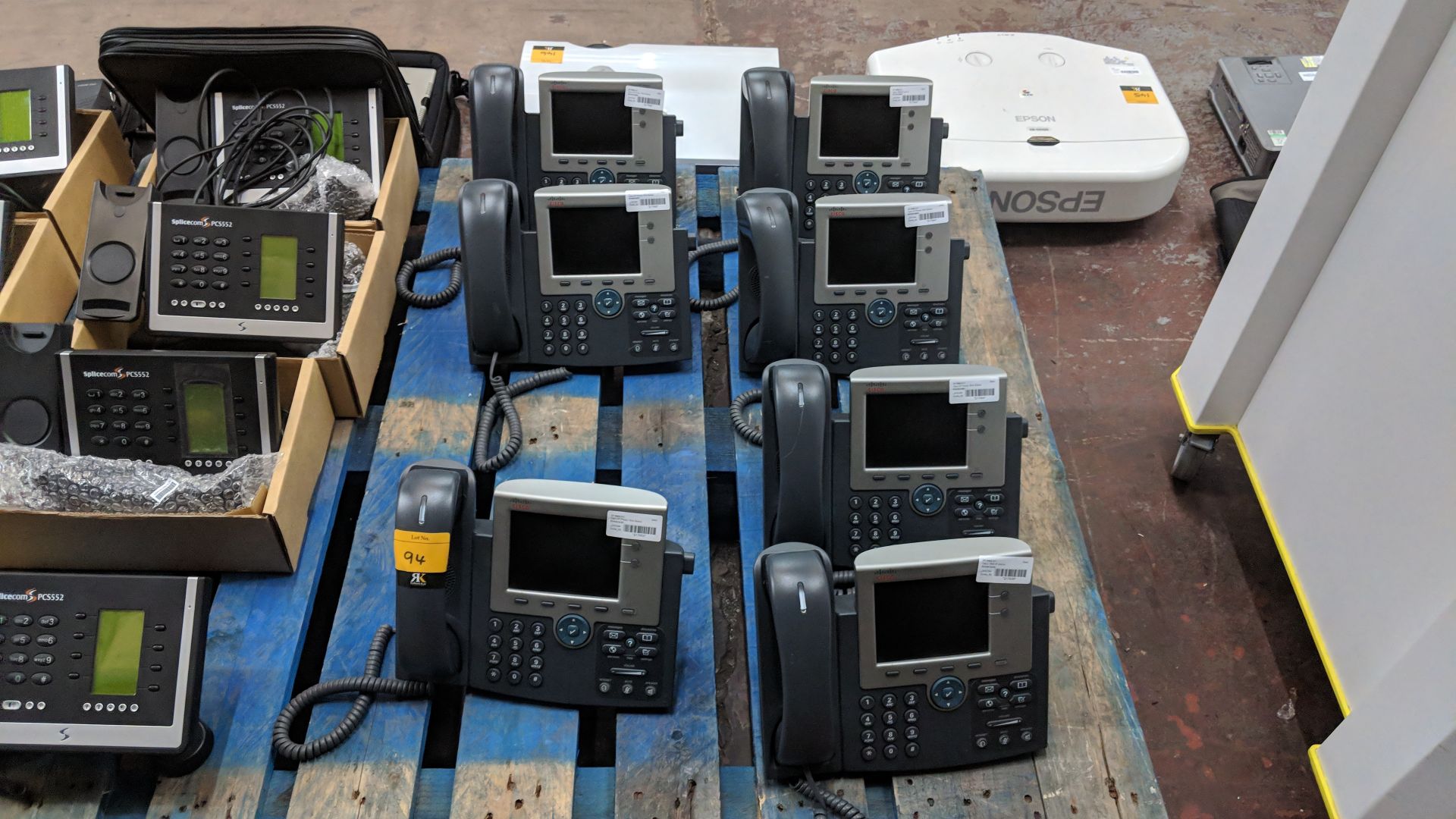 7 off Cisco model CP-7945G IP telephone handsets IMPORTANT: Please remember goods successfully bid - Image 8 of 8