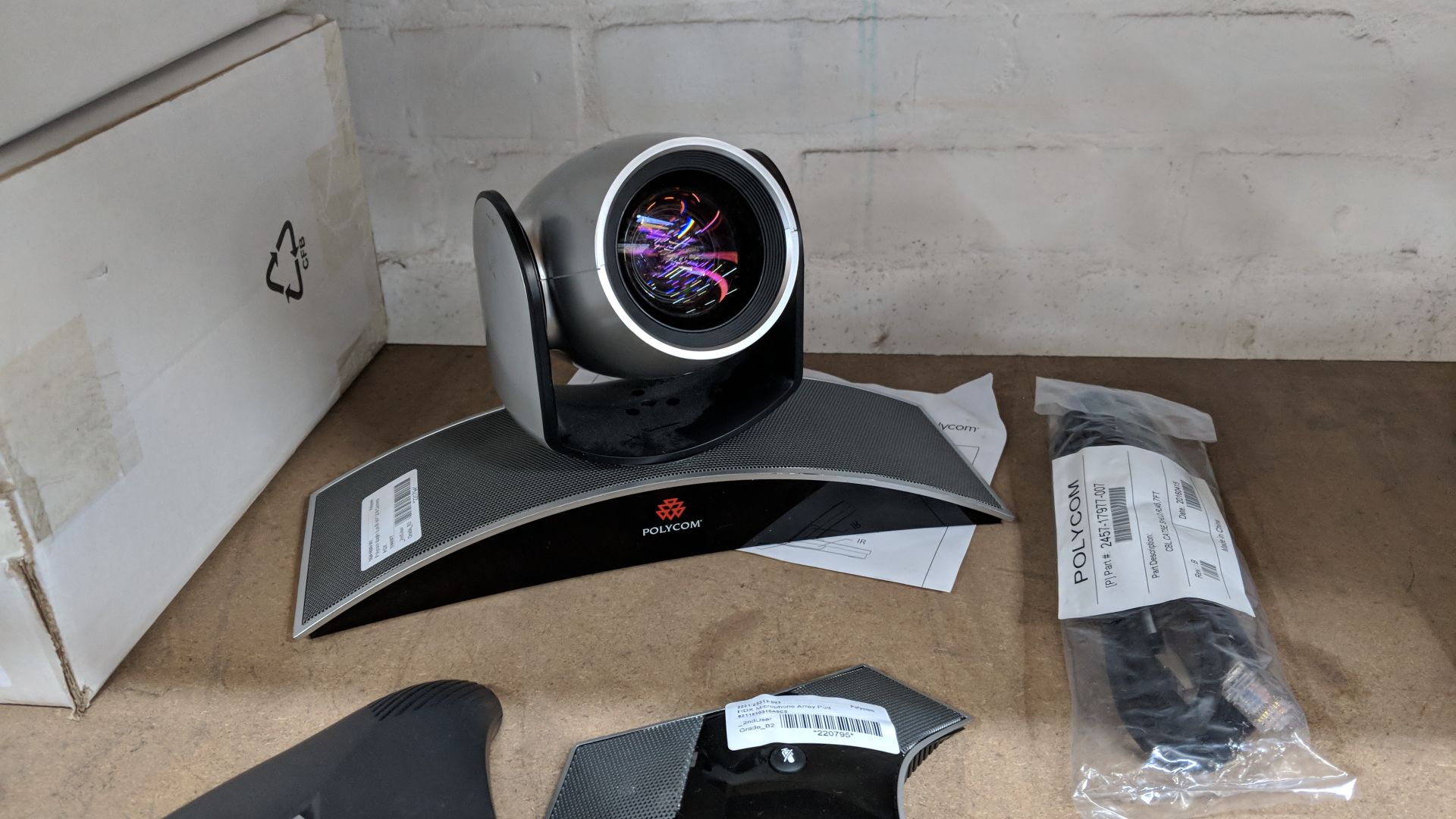 Quantity of Polycom video conferencing equipment comprising 3 off subwoofers, 1 off Eagle Eye III - Image 11 of 12