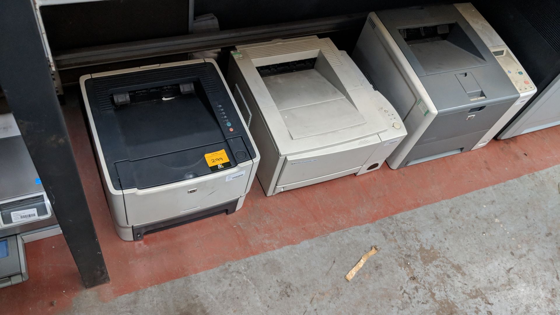 3 off assorted HP desktop laserjet printers IMPORTANT: Please remember goods successfully bid upon