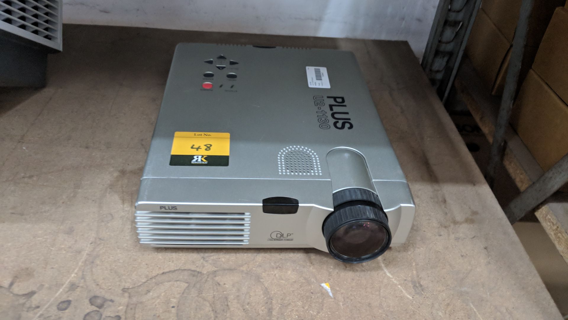 PLUS model U2-1130 DLP projector IMPORTANT: Please remember goods successfully bid upon must be paid - Image 2 of 4