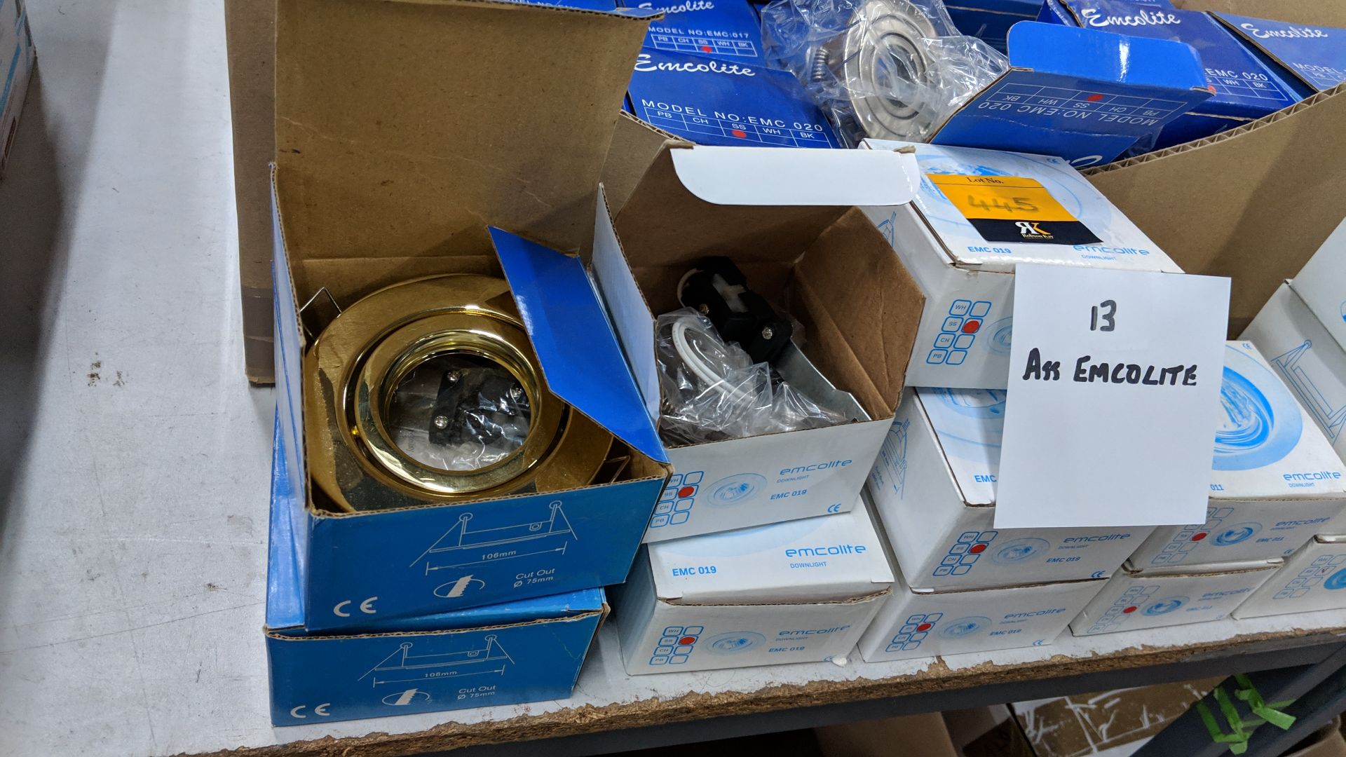13 off assorted Emcolite downlights This lot is one of a number of lots in this sale being sold on - Image 4 of 4