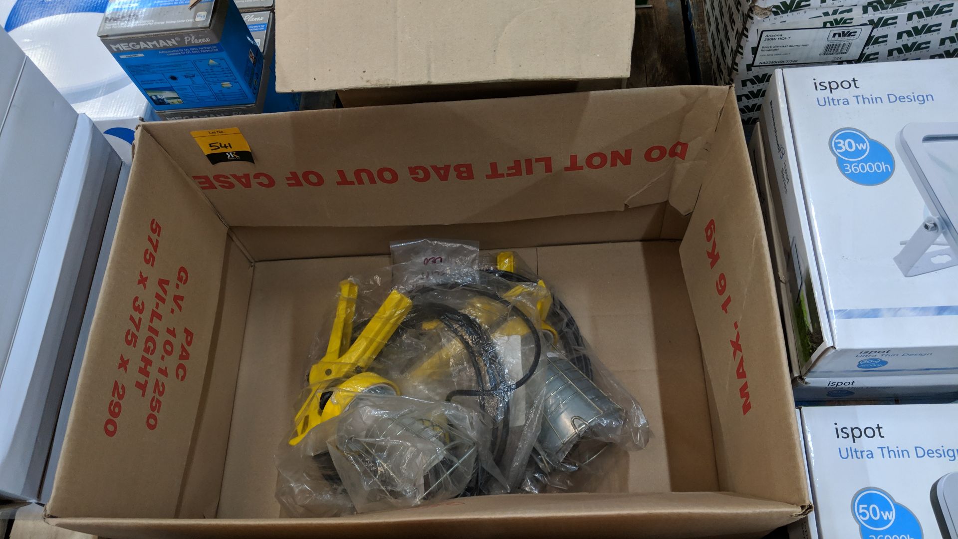 2 off inspection lamps This lot is one of a number of lots in this sale being sold on behalf of a