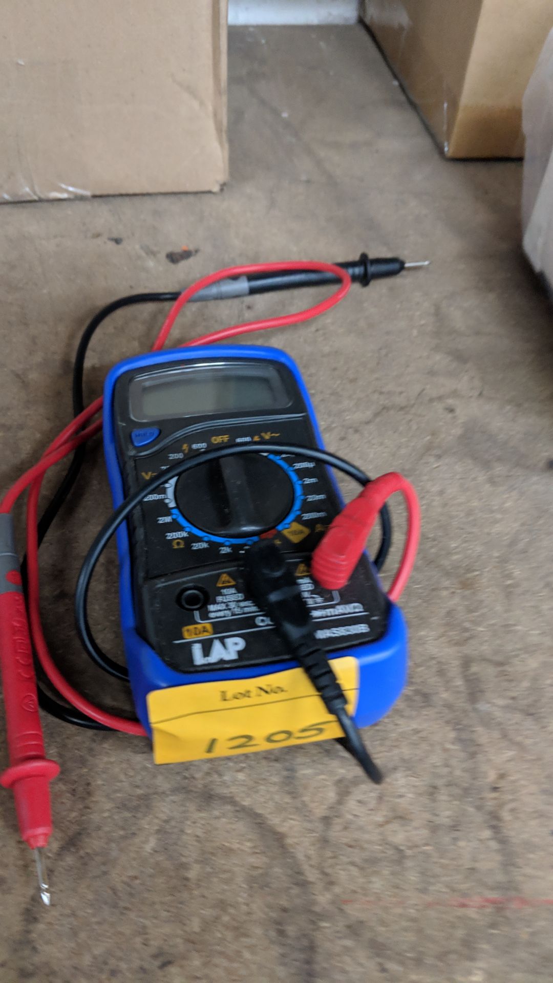Lap model MAS830B electronic testing device This lot is one of a number of lots being sold on behalf