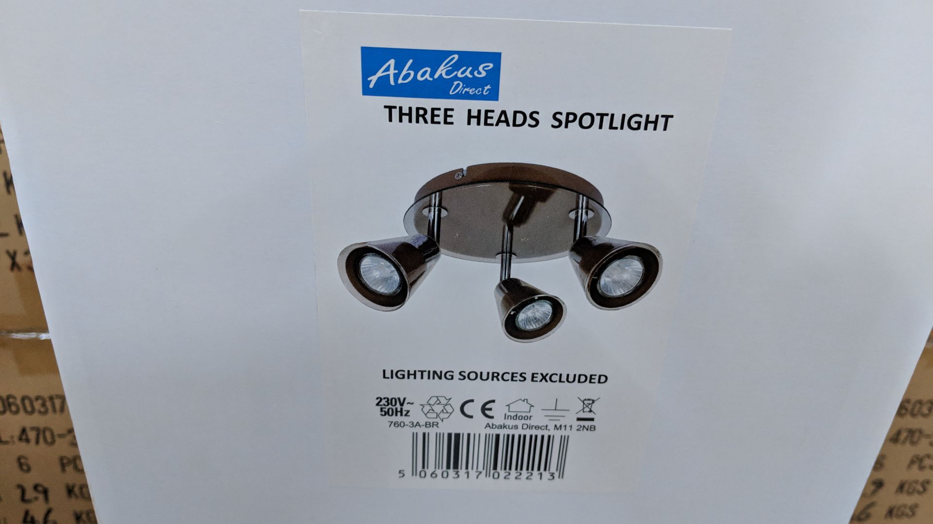 Quantity of matching Abakus spot lights comprising 24 off 3 head spot lights, 24 off 2 head spot - Image 2 of 3