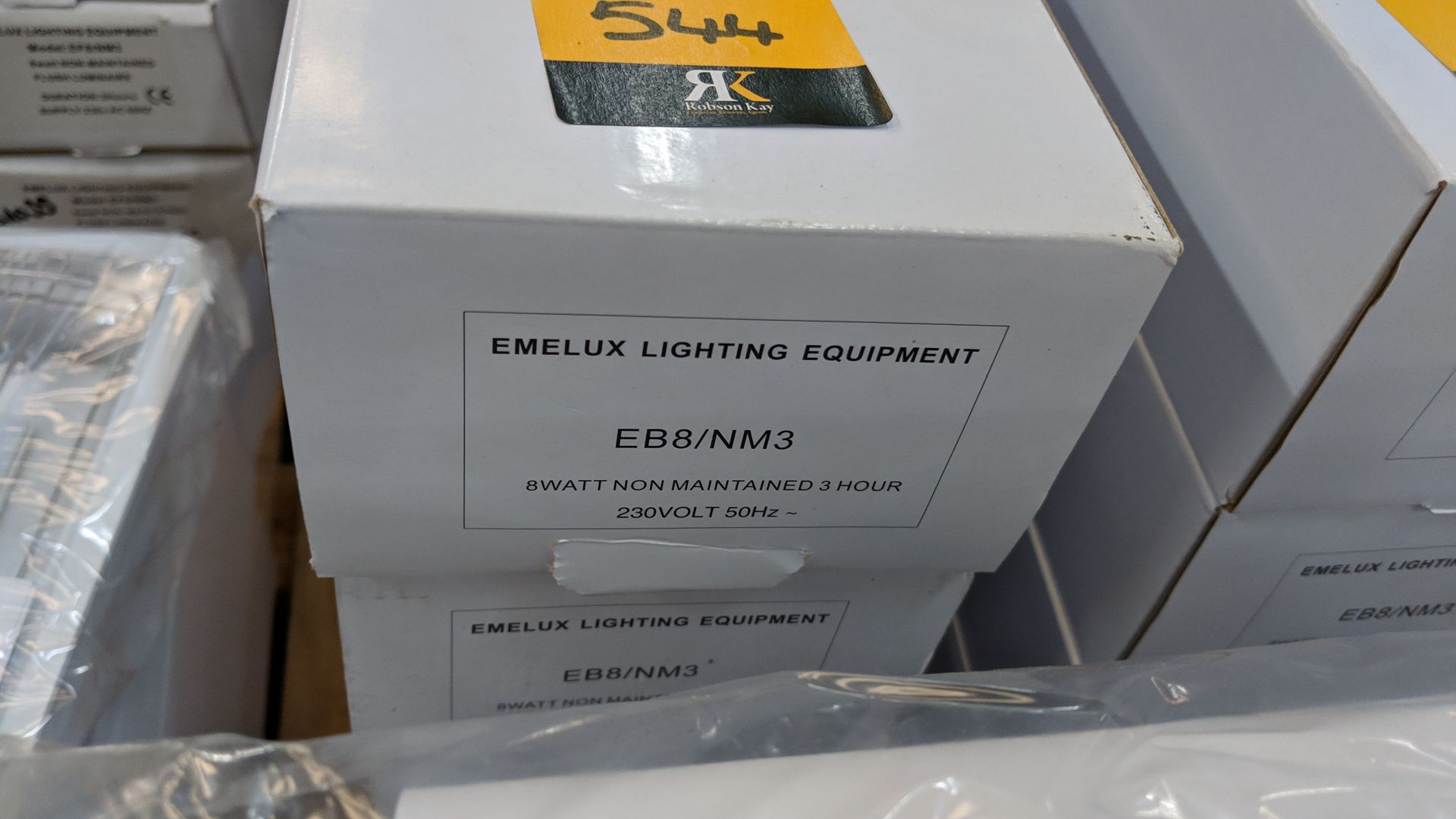 6 off emergency lighting 8W non-maintained 3 hour lighting units This lot is one of a number of lots - Image 2 of 2