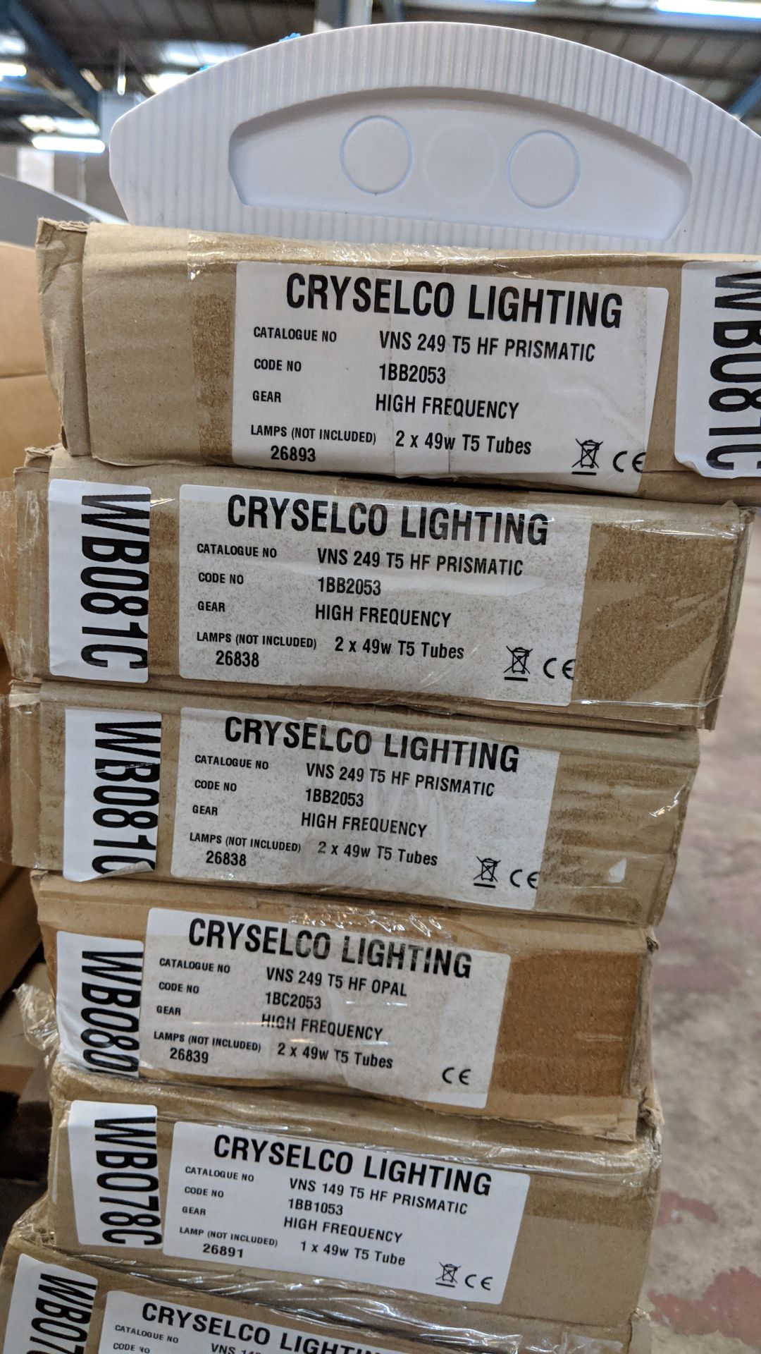 6 off Cryselco T5 HF prismatic 2 x 49W T5 lighting units This lot is one of a number of lots in this - Bild 3 aus 3