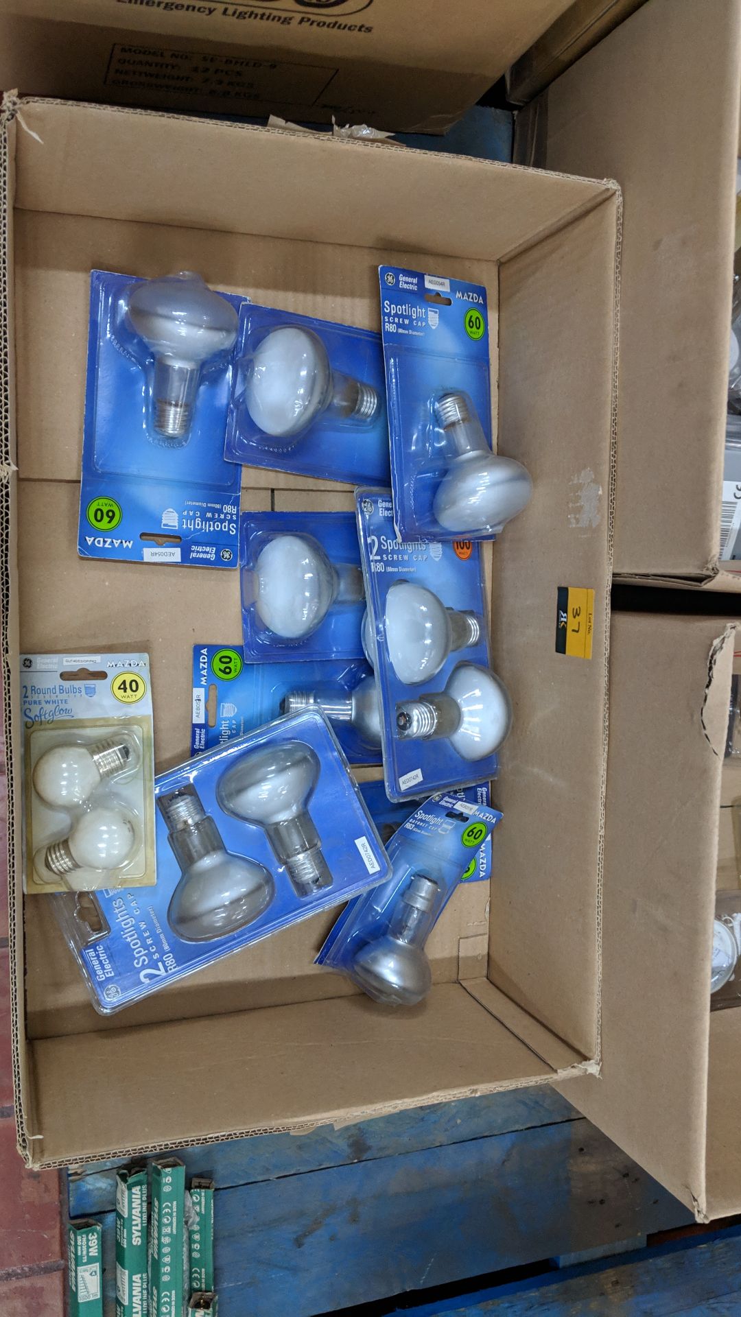 3 boxes of assorted lighting products comprising 1 box of bulbs, 1 box of light switches, timers & - Image 2 of 8