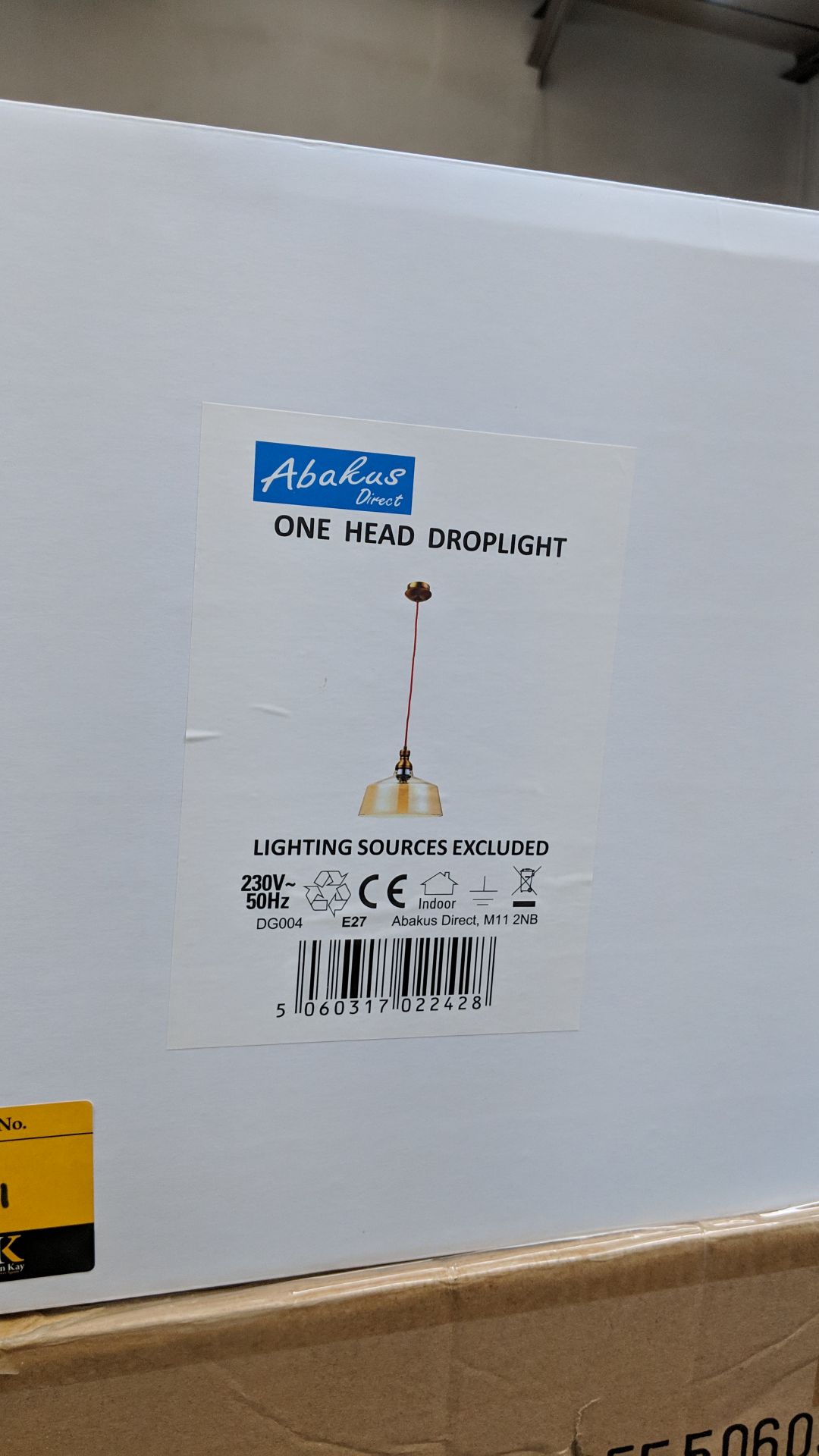 16 off Abakus model DG004 one head droplight light fittings This lot is one of a number of lots in - Bild 2 aus 3