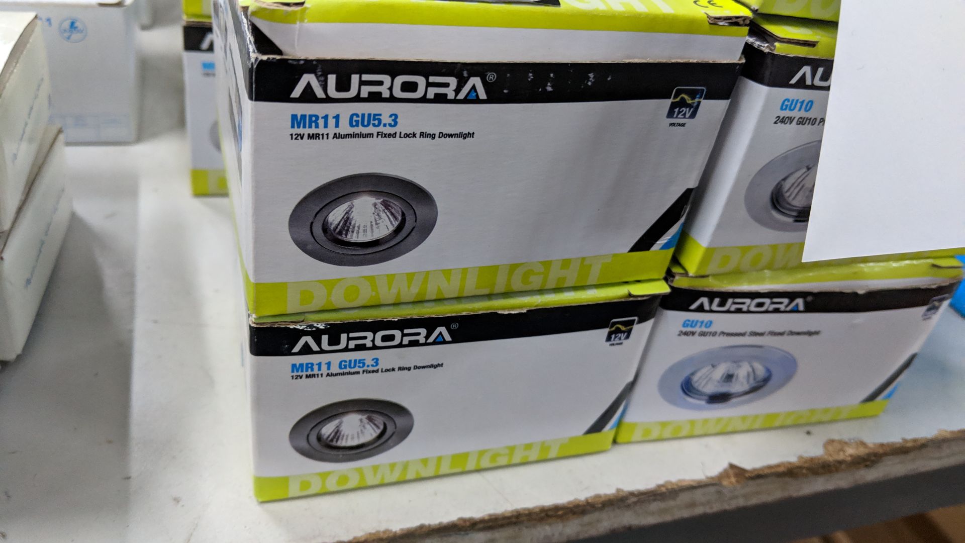 19 off assorted Aurora GU10 & GU5.3 downlights This lot is one of a number of lots in this sale - Image 2 of 3