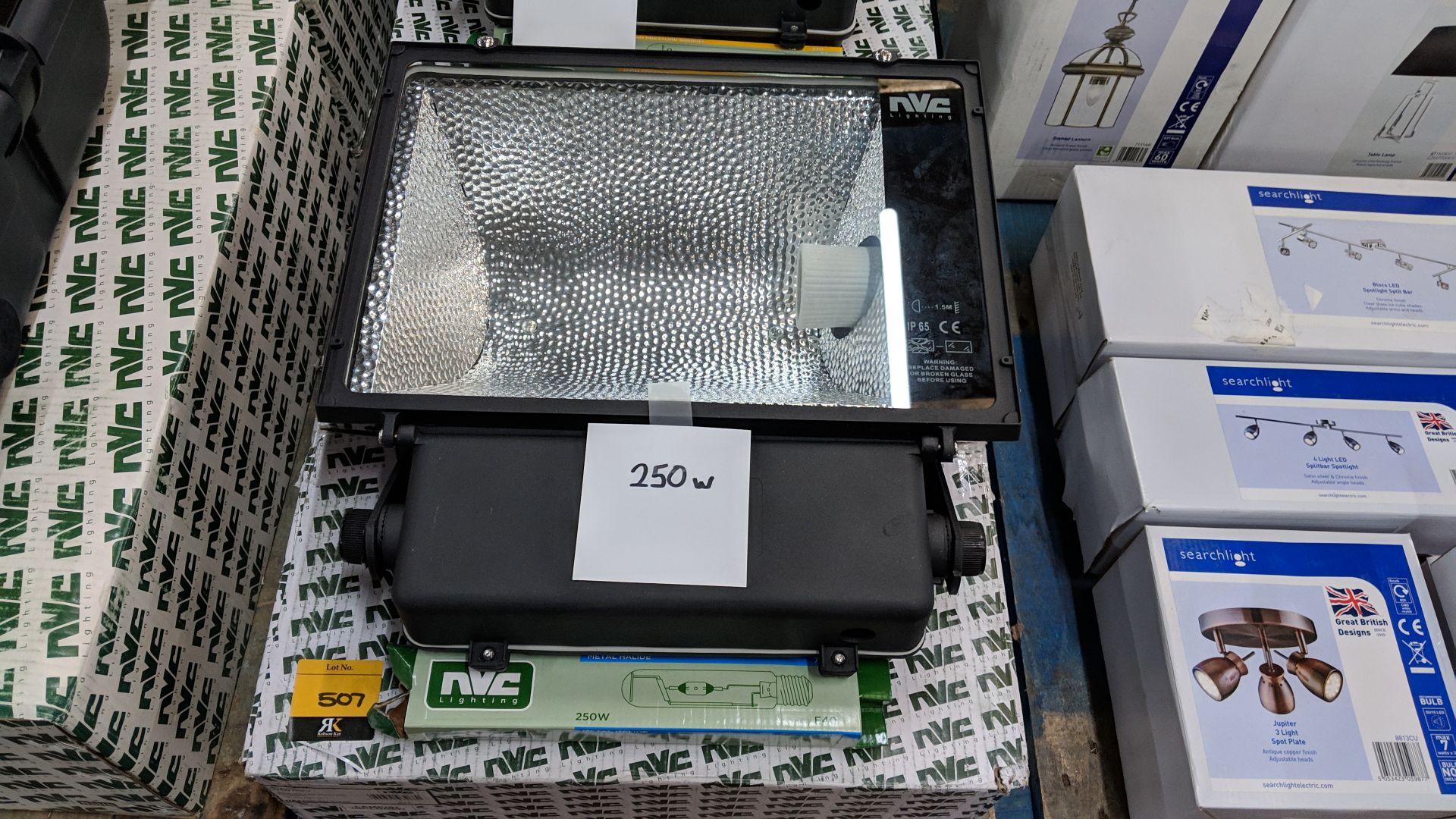 NVC 250W IP65 floodlamp This lot is one of a number of lots in this sale being sold on behalf of a