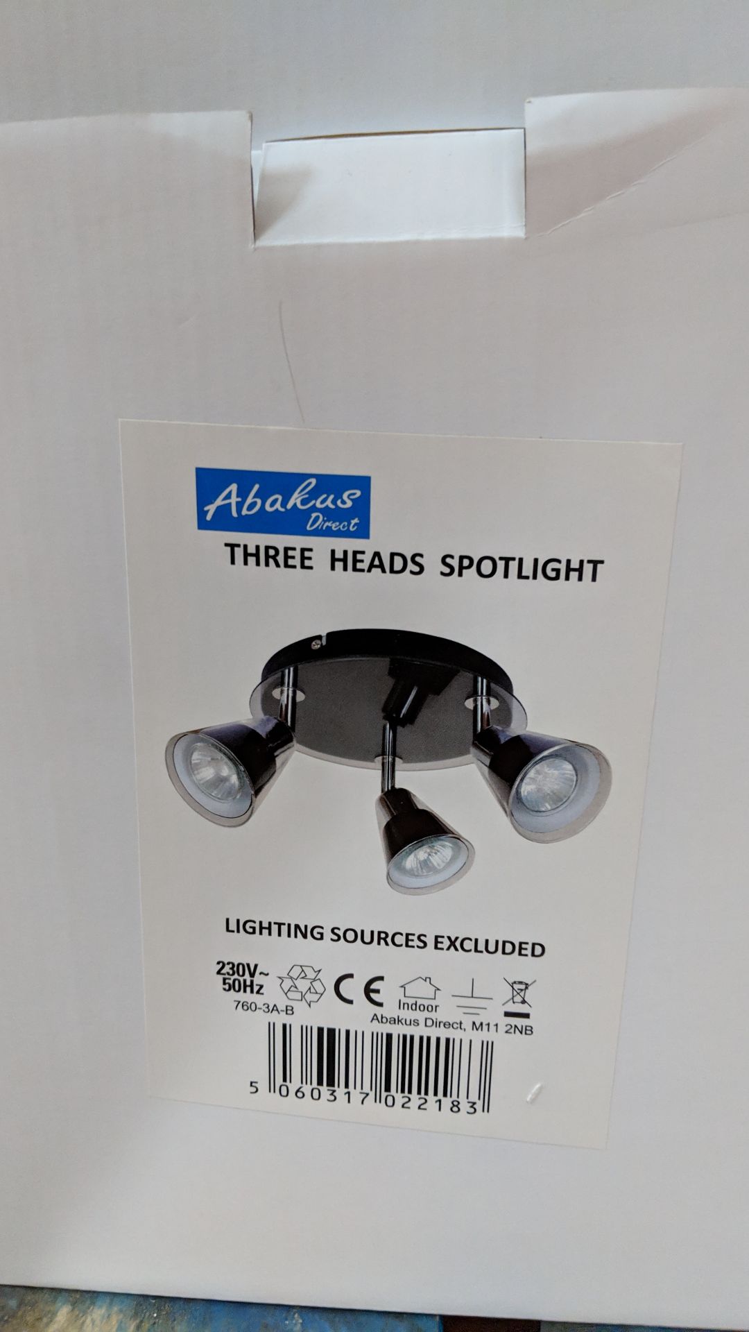 Quantity of matching Abakus spot lights comprising 12 off 3 head spot lights & 12 off 2 head spot - Image 2 of 3
