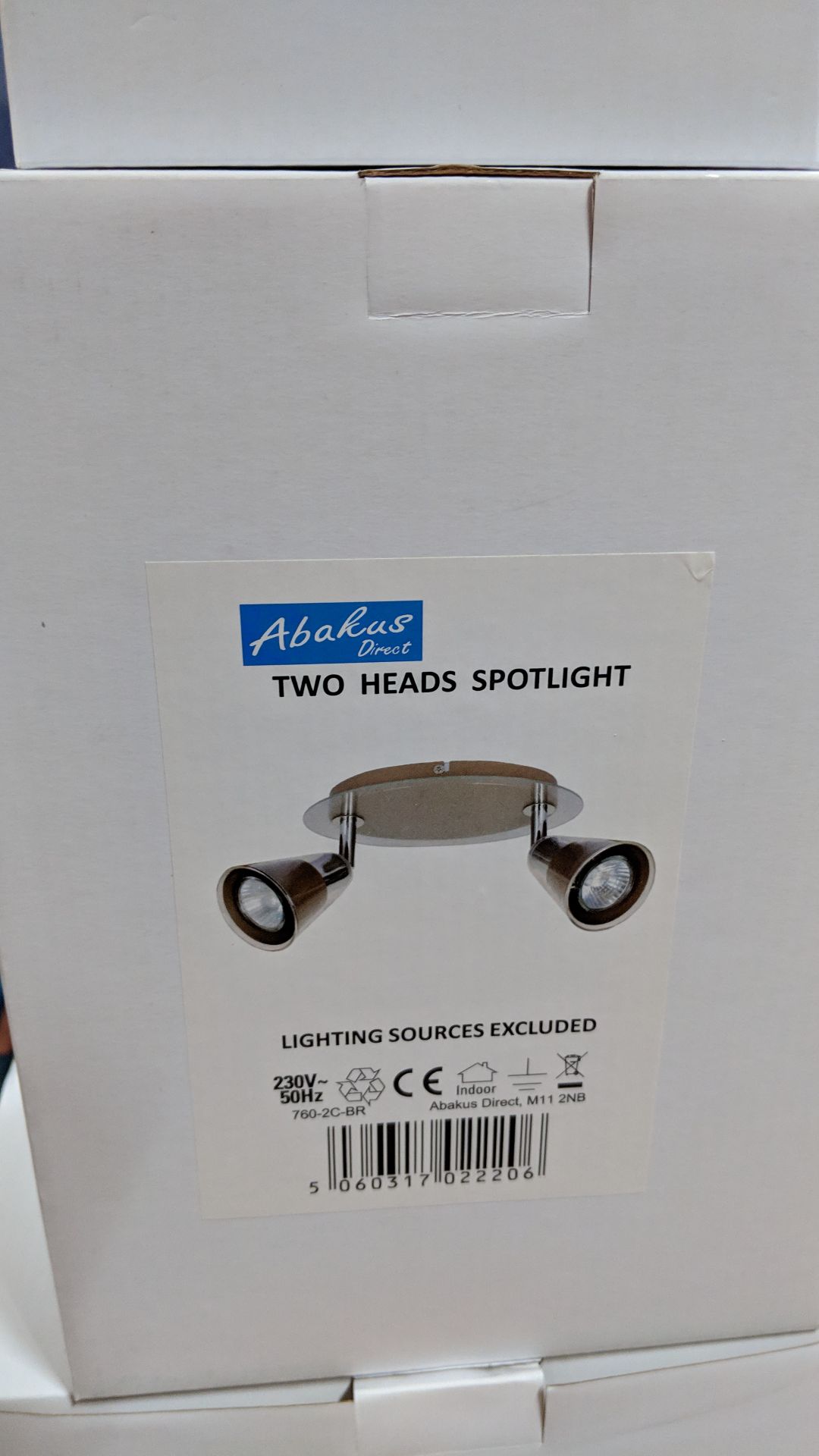 Quantity of matching Abakus spot lights comprising 6 off 3 head spot lights, 6 off 2 head spot - Image 3 of 4