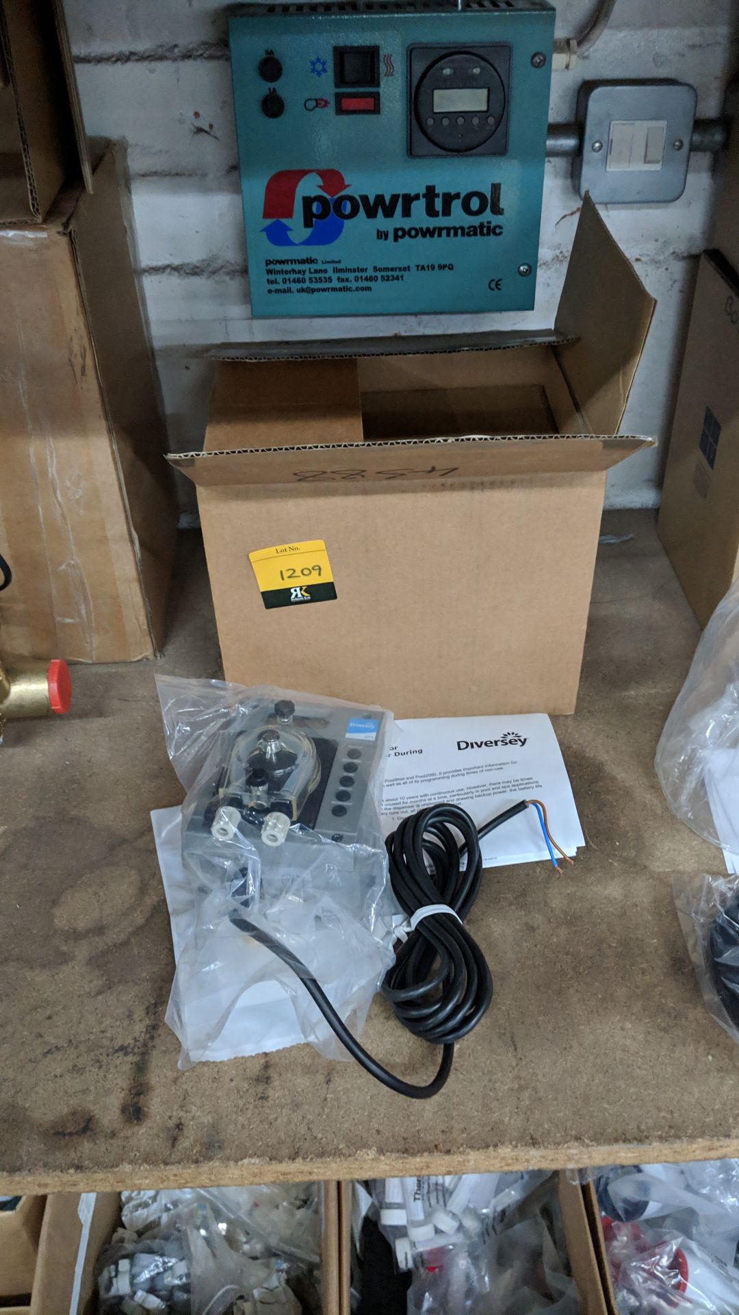 Diversey pump model GTS This lot is one of a number of lots being sold on behalf of a plumbing/