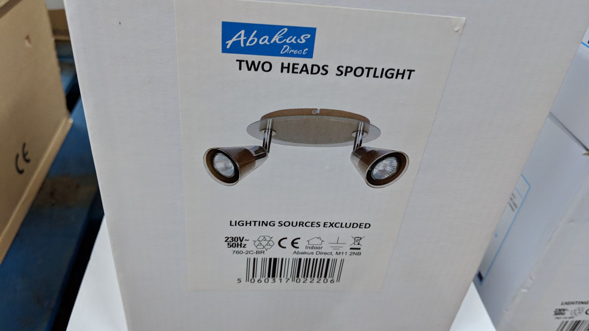 Quantity of matching Abakus spot lights comprising 12 off 3 head spot lights, 12 off 2 head spot - Image 2 of 3