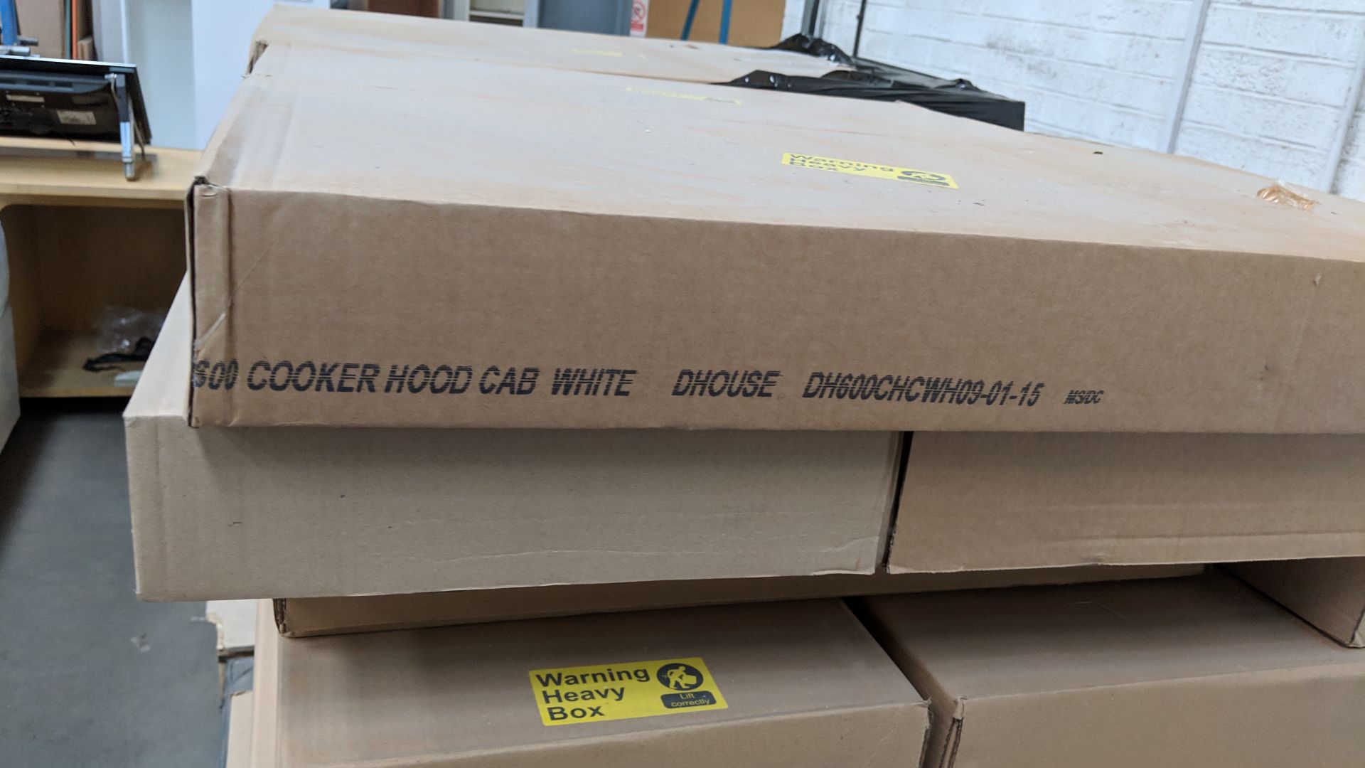 2 pallets of cooker hood cabinets & related items. IMPORTANT: Please remember goods successfully bid - Image 5 of 10