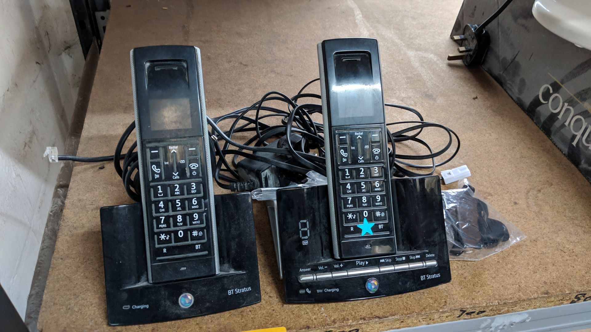 BT Stratus twin DECT phones with answerphone IMPORTANT: Please remember goods successfully bid - Image 3 of 3