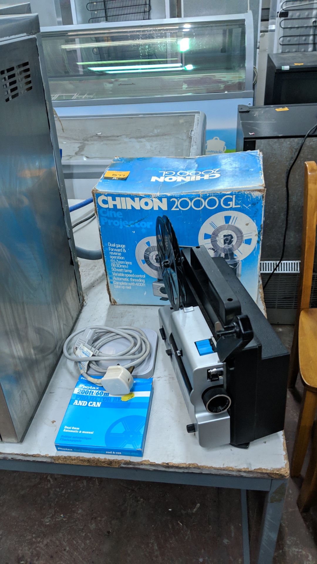 Chinon 2000GL cine projector IMPORTANT: Please remember goods successfully bid upon must be paid for
