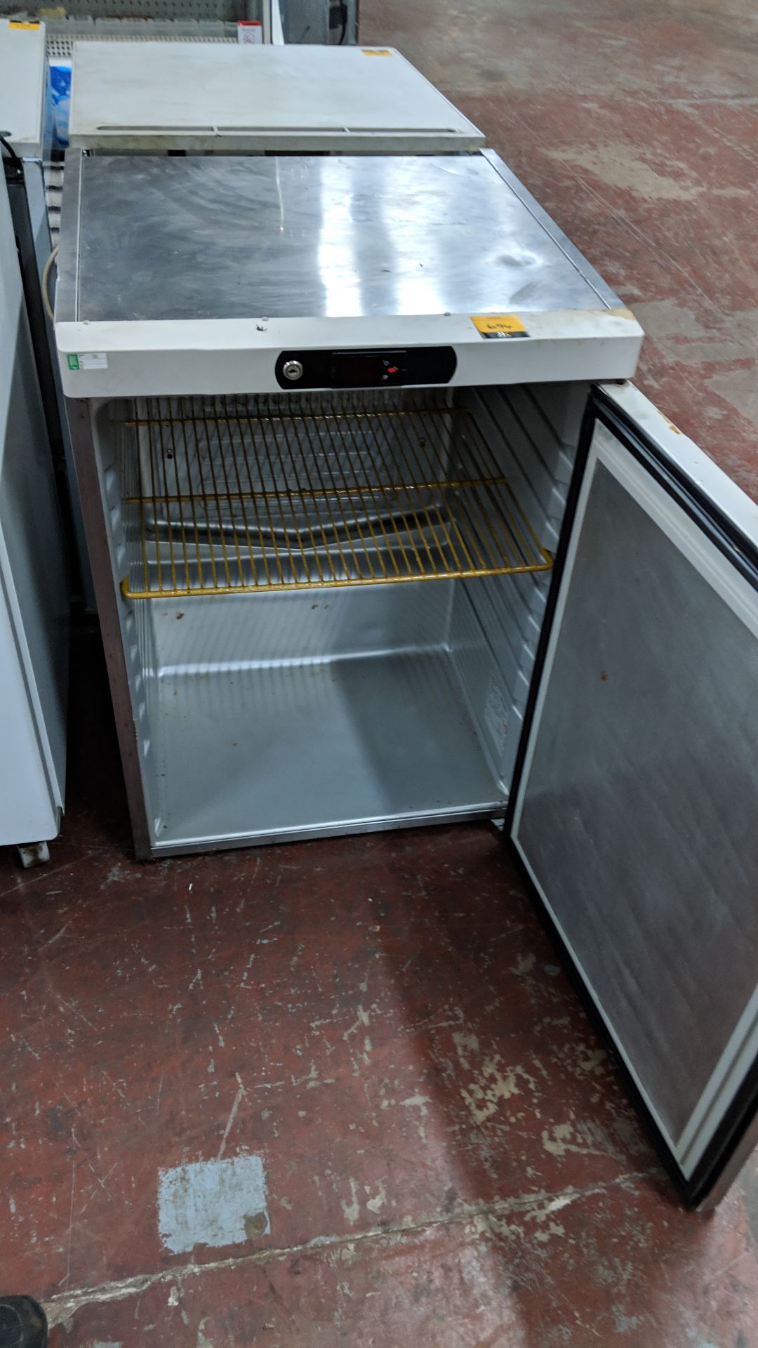 Stainless steel under counter fridge IMPORTANT: Please remember goods successfully bid upon must - Image 3 of 4