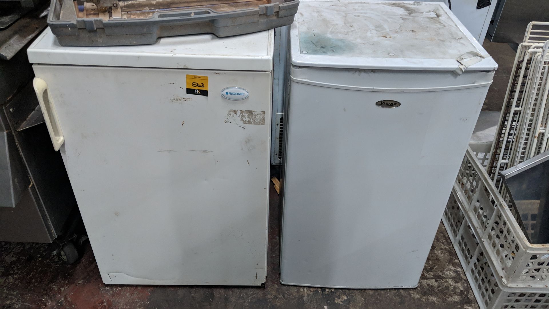 Pair of under counter fridges IMPORTANT: Please remember goods successfully bid upon must be paid