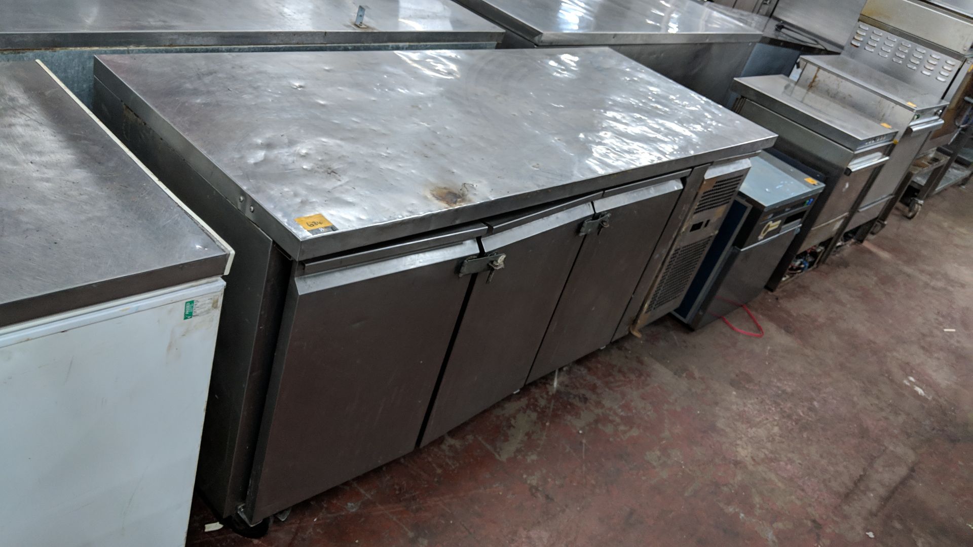 Stainless steel refrigerated prep cabinet IMPORTANT: Please remember goods successfully bid upon - Image 3 of 4