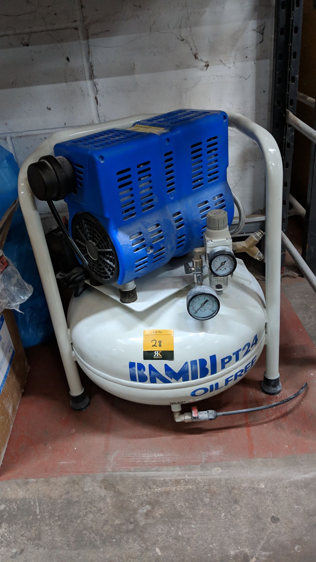 Bambi PT24 all-in-one mini compressor system IMPORTANT: Please remember goods successfully bid - Image 3 of 4