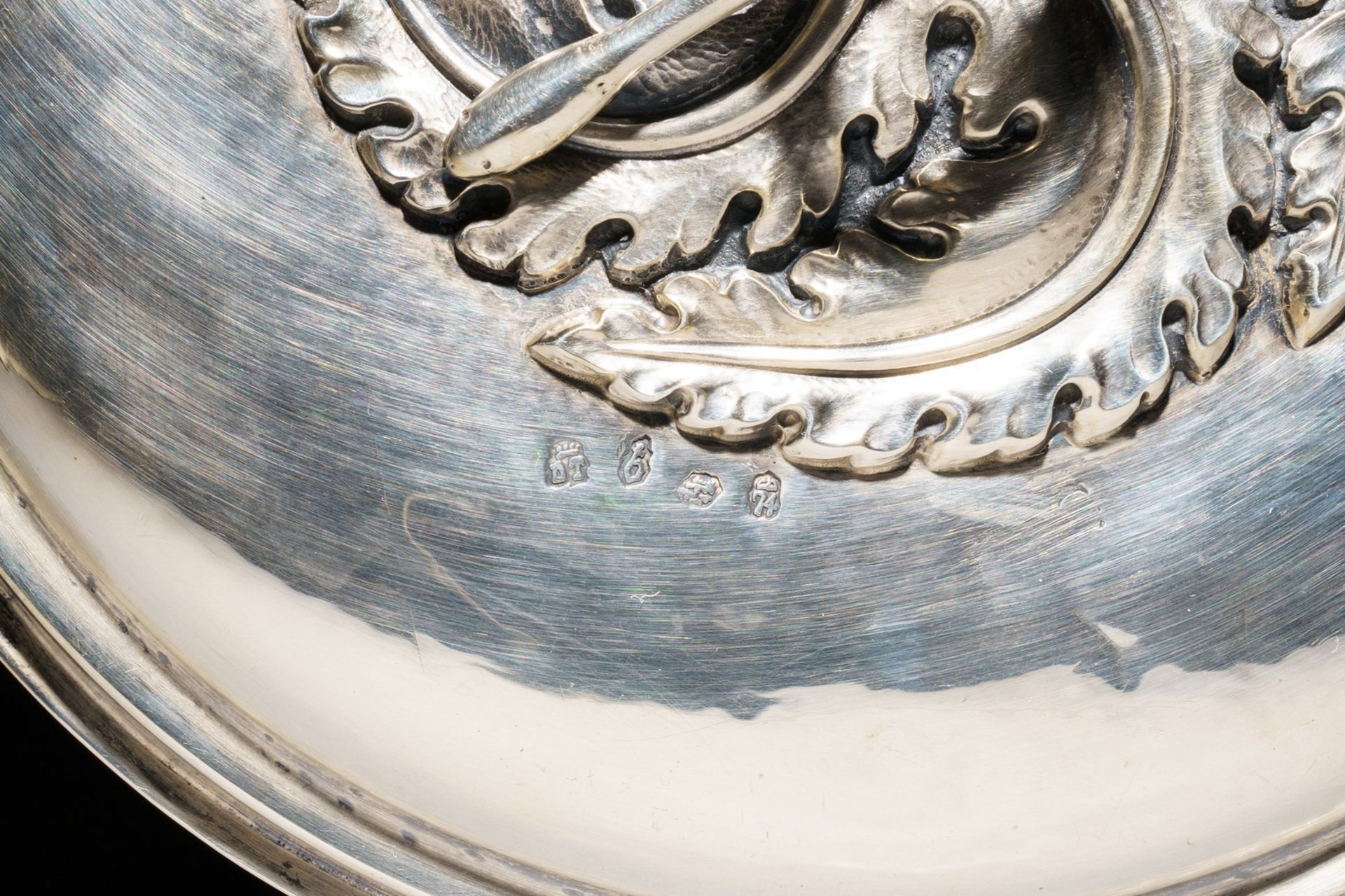 A silver porringer and cover, Petrus de Thieu, Bruges, 1774 - Image 20 of 20