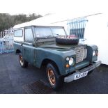 Land Rover, reg HUX 493N, 2.3 petrol, 2 axle rigid body, first registered 1st May 1975,