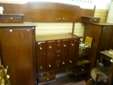 Excellent suite of Stag Minstrel furniture including two wardrobes, dressing table and multi-