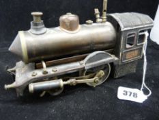 Bing model steam locomotive with 'GBN' decal mark to the front