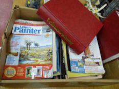 Box of editions of 'The Great Artist', 'Leisure Painter' etc