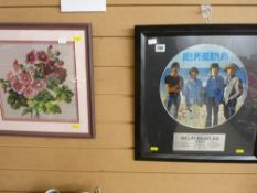 'The Beatles' framed promo picture disc for the album 'Help', limited edition (40/100), with