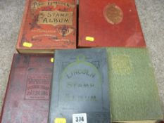 World stamps - a good quantity contained within five vintage albums