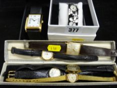 Selection of vintage and later lady's and gent's wristwatches