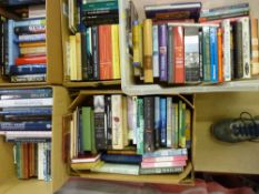 Large quantity of mainly historical books in several boxes