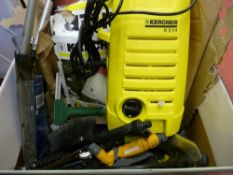 Karcher K2.14 power washer, garden hand shears etc E/T