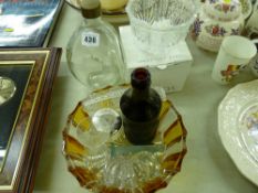 Collection of vintage glassware