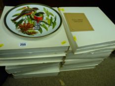 Approximately twelve boxed Franklin Mint collector's plates