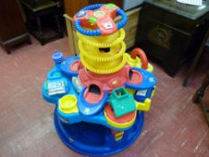 Fisher Price child's playstation and a two-in-one entertainment baby walker