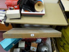 Large parcel of photographic items including enlarger, developing items etc