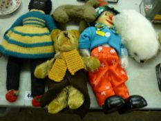 Quantity of vintage and later stuffed toys