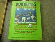 Boxed Subbuteo table soccer, Continental Club edition