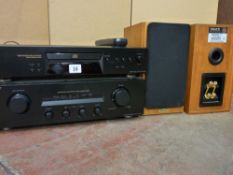 Sony CD player, a stereo amplifier and two excellent quality Tannoy speakers E/T