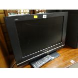 A Panasonic SIZE flatscreen television E/T