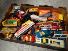 Quantity of Diecast toy vehicles including Corgi & Dinky etc