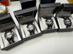 Four Barkers of Kensington 'Turbo Sport' gent's wristwatches