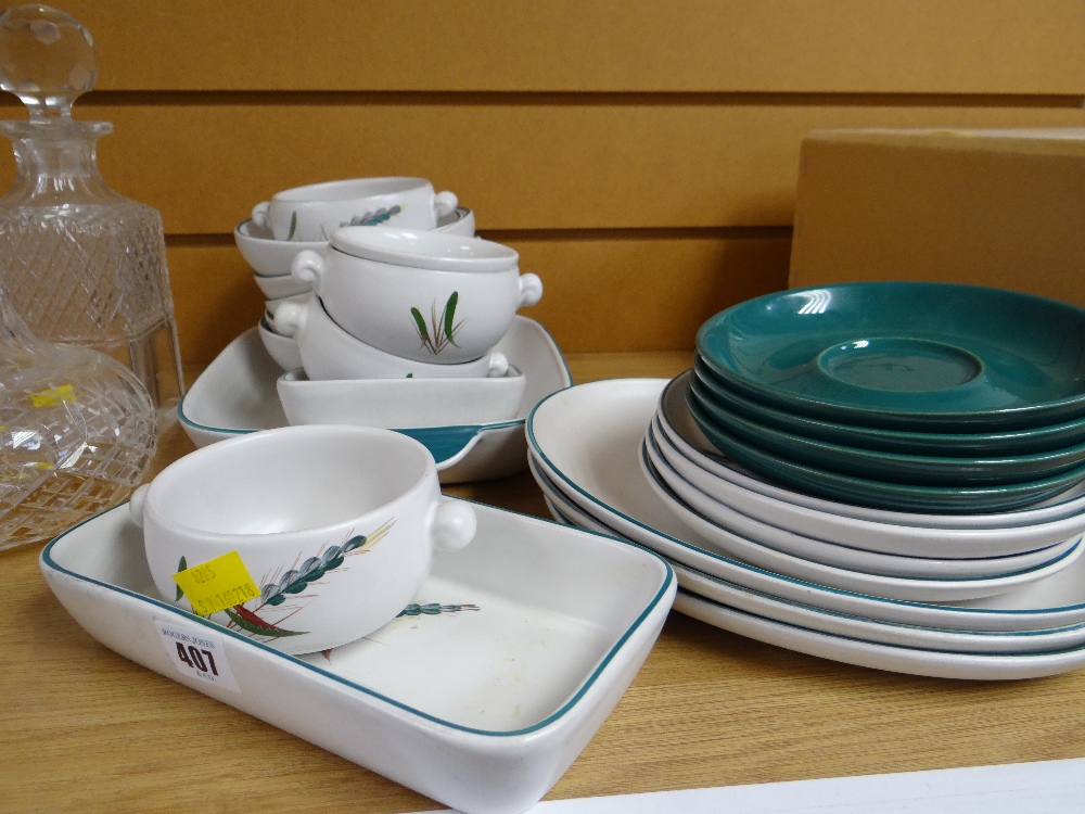 A parcel of Denby 'Green Wheat' pattern dinnerware - Image 3 of 3