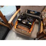 A vintage Royal typewriter