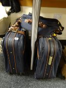 Three items of luggage