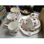 Paragon 'Michelle' pattern teaset